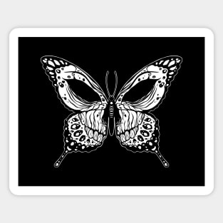 Butterfly skull Magnet